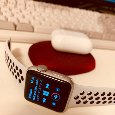 airpodsとapple watch