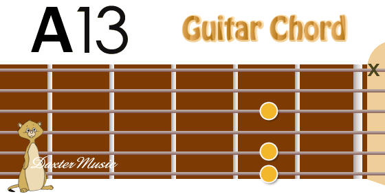 A13th Chord Fingering, Fret Position